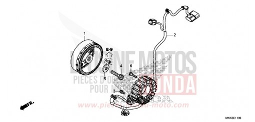 GENERATRICE CRF1000D2J de 2018